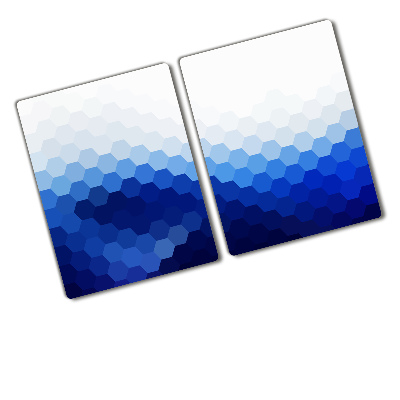 Chopping board glass Cube background