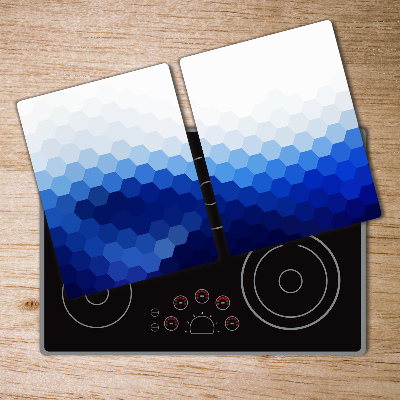 Chopping board glass Cube background