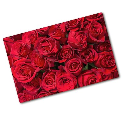 Worktop saver Red roses