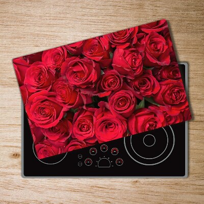 Worktop saver Red roses