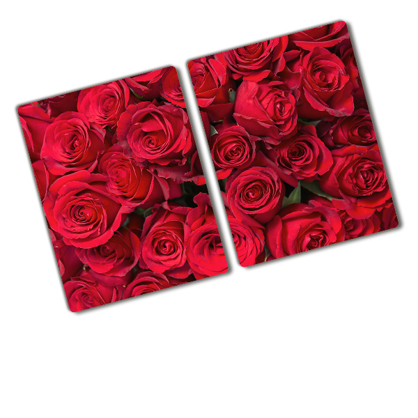 Worktop saver Red roses