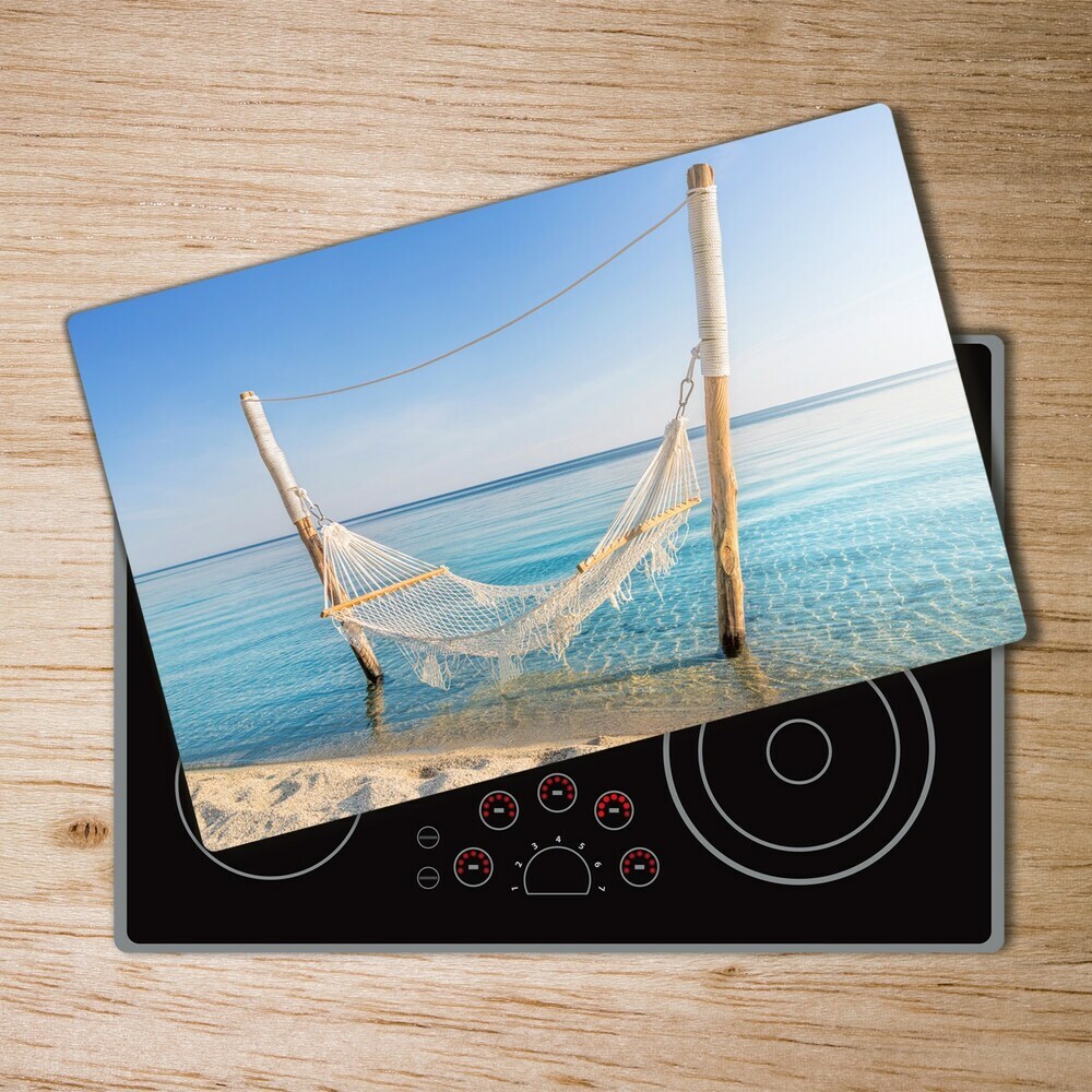 Cutting board Hammock by the sea