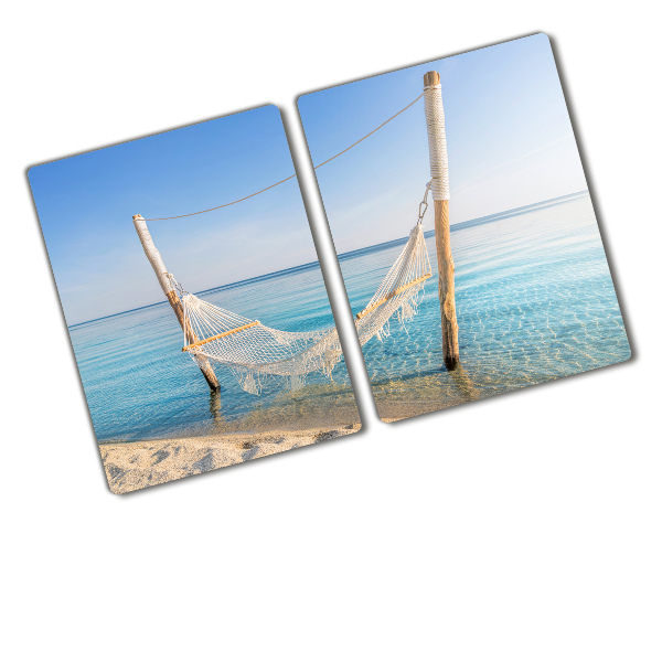 Cutting board Hammock by the sea