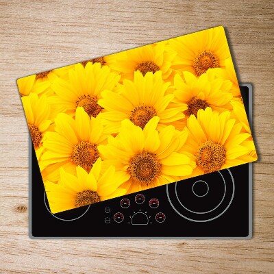 Chopping board Sunflowers