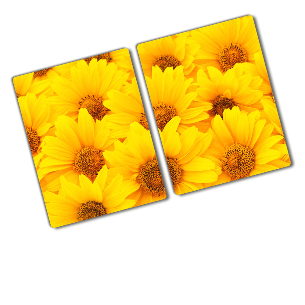 Chopping board Sunflowers