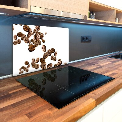 Chopping board glass Coffee beans