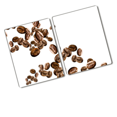 Chopping board glass Coffee beans