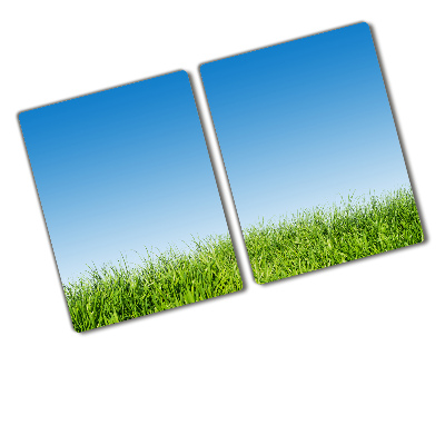 Chopping board glass Grass