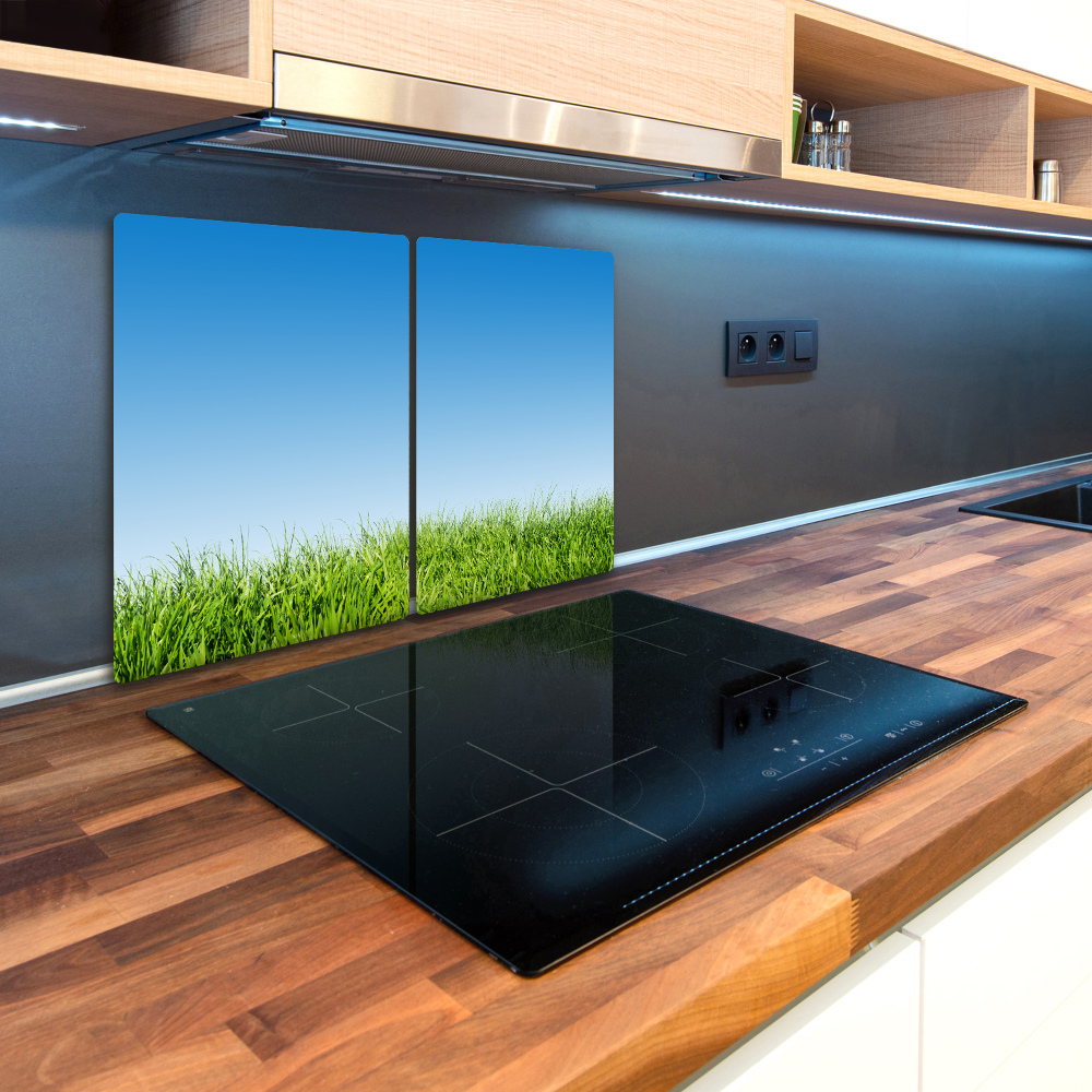 Chopping board glass Grass