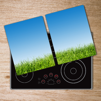 Chopping board glass Grass