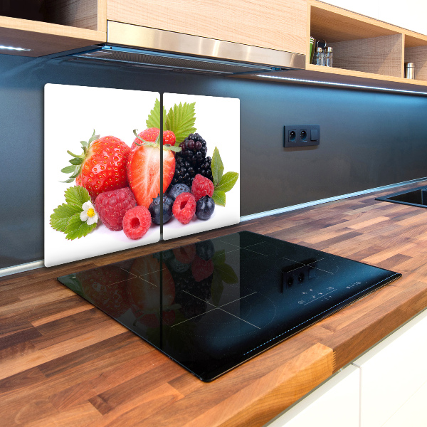 Chopping board glass Forest fruits