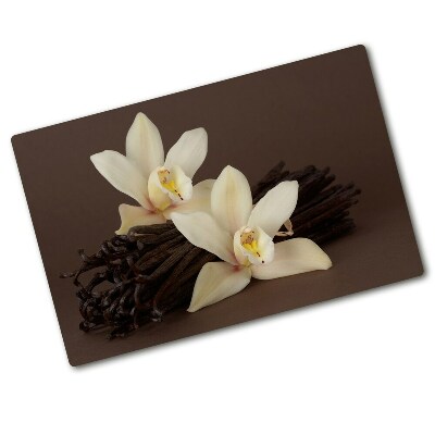 Glass chopping board Vanilla sticks