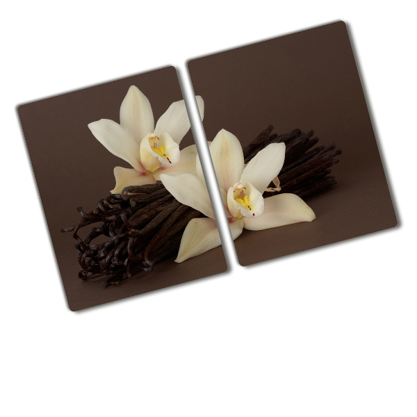 Glass chopping board Vanilla sticks