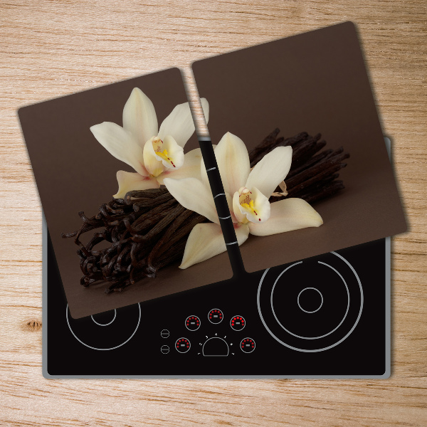 Glass chopping board Vanilla sticks