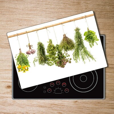 Cutting board Herbs on a string