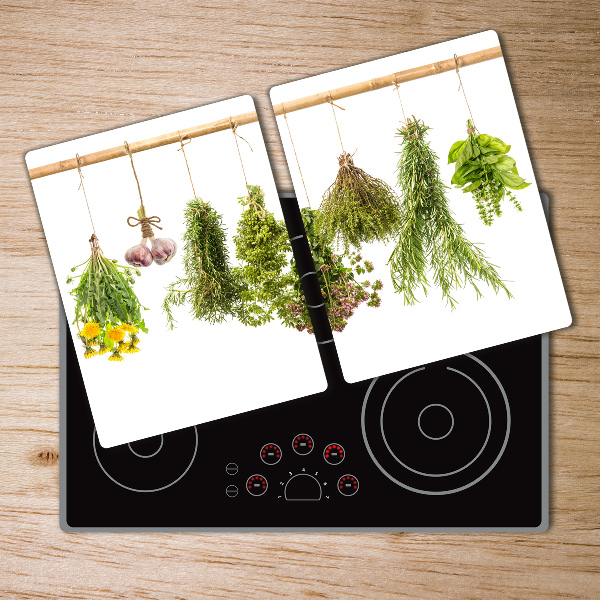 Cutting board Herbs on a string