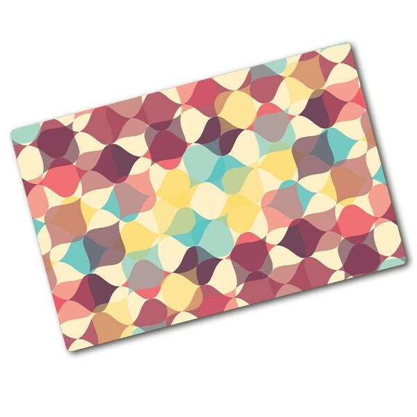 Chopping board Geometric background