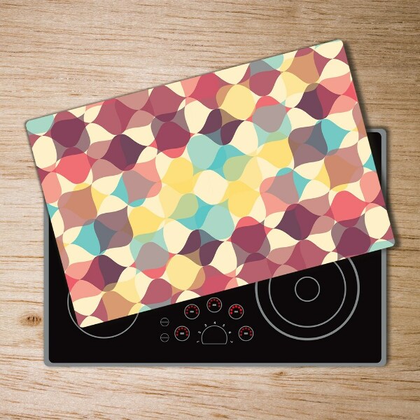 Chopping board Geometric background