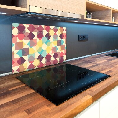 Chopping board Geometric background