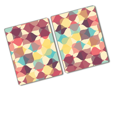 Chopping board Geometric background