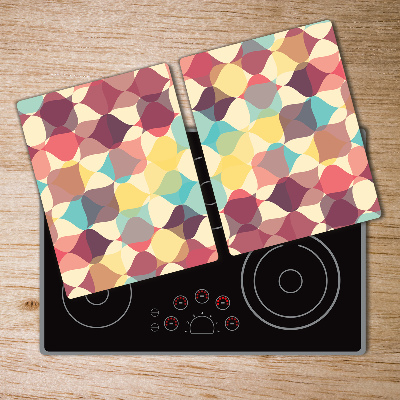 Chopping board Geometric background