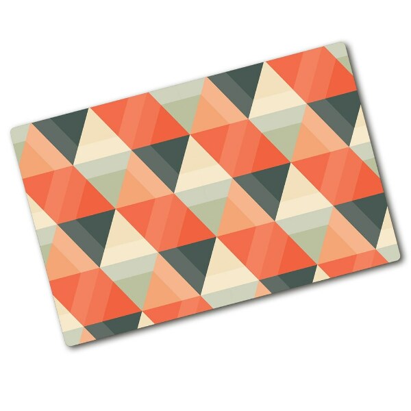 Chopping board Geometric background