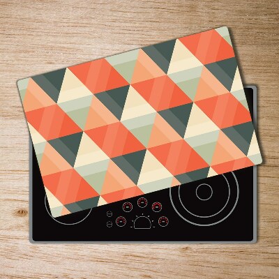 Chopping board Geometric background