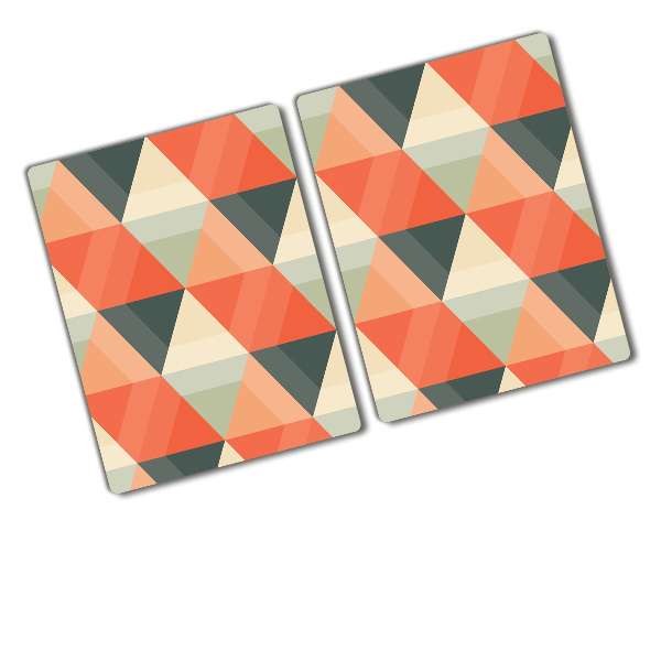 Chopping board Geometric background