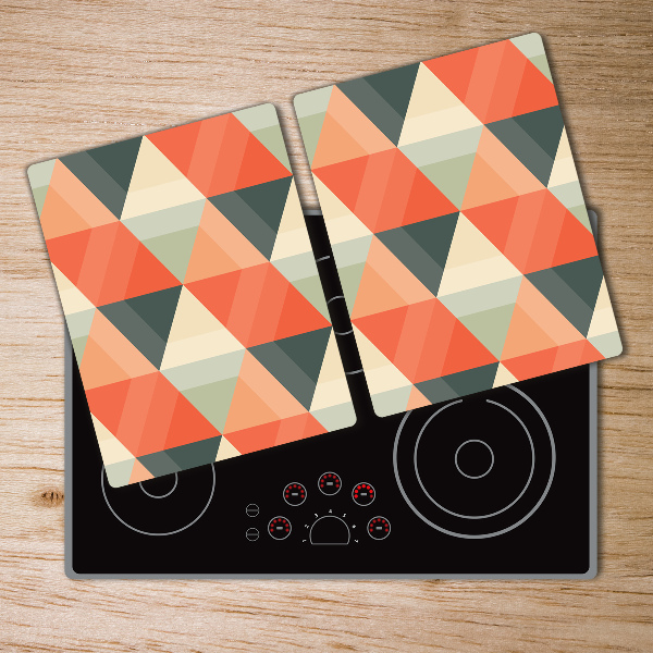 Chopping board Geometric background