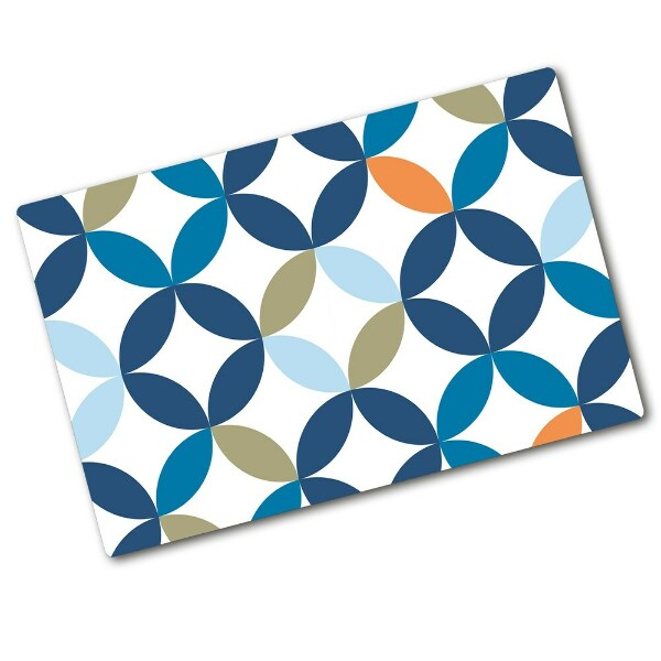 Chopping board Geometric background