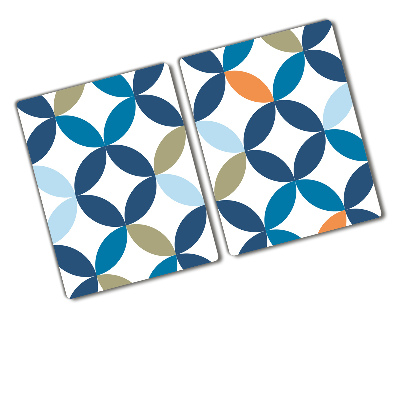 Chopping board Geometric background