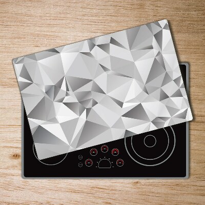 Chopping board glass 3D abstraction