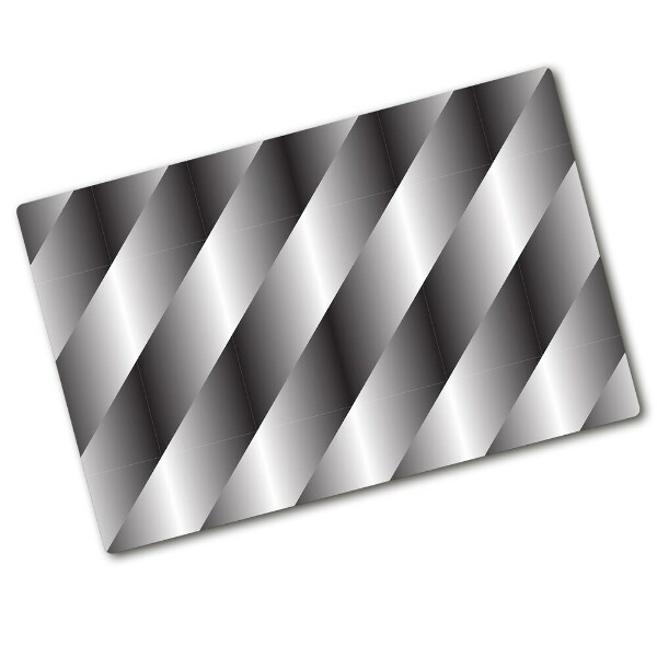 Chopping board glass Abstraction stripes