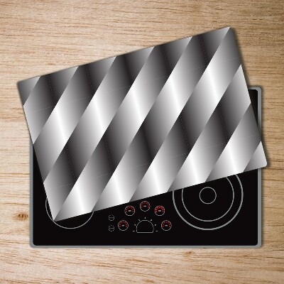 Chopping board glass Abstraction stripes