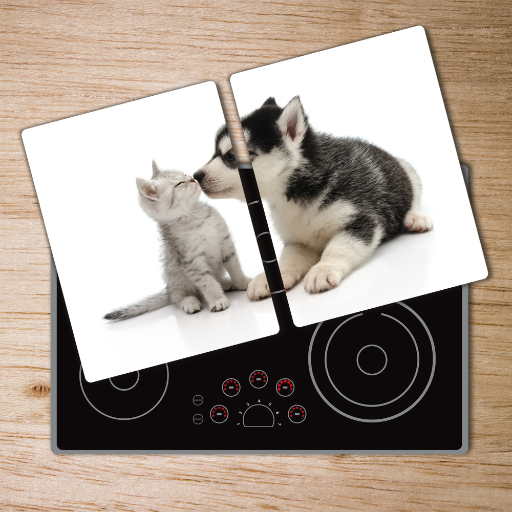 Chopping board Dog and cat