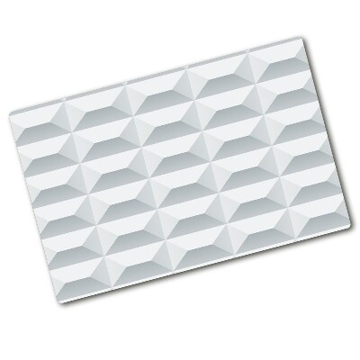 Glass chopping board Geometric background