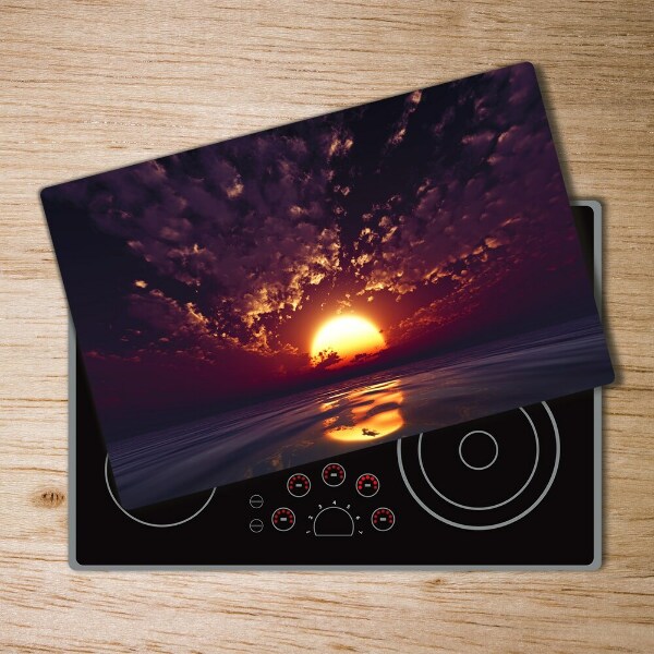 Chopping board Sunset