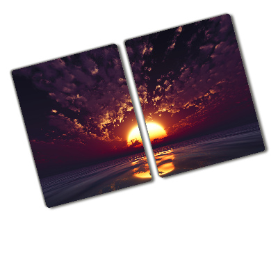 Chopping board Sunset