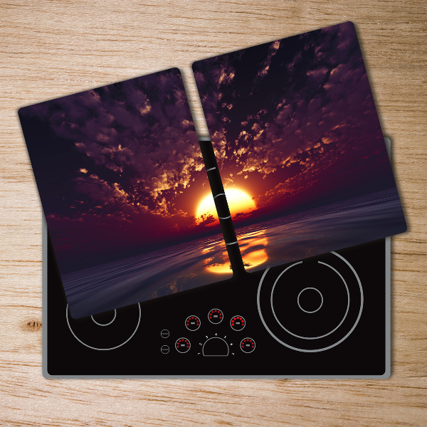 Chopping board Sunset