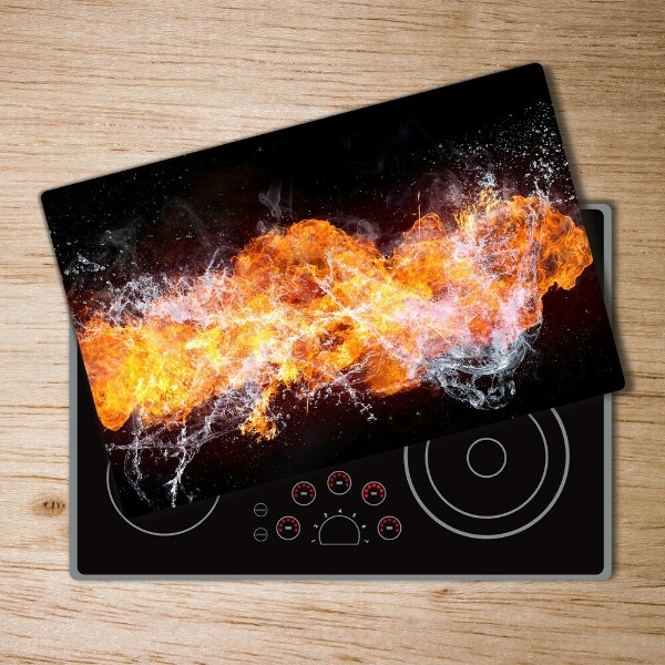 Chopping board Fire versus water