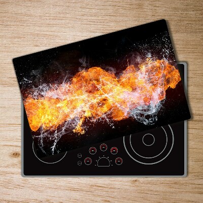 Chopping board Fire versus water