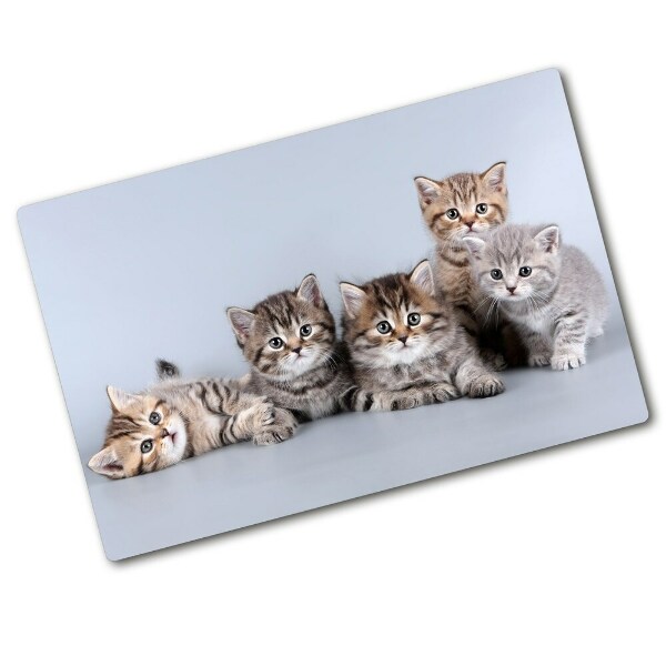 Chopping board Five cats