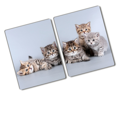 Chopping board Five cats