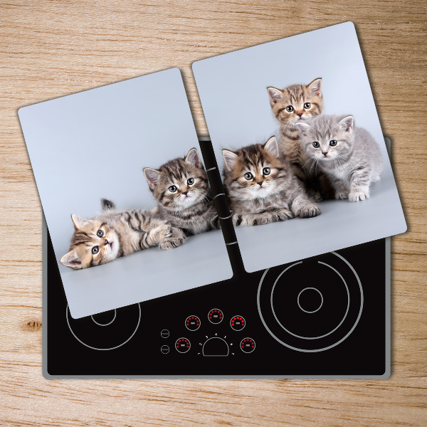 Chopping board Five cats