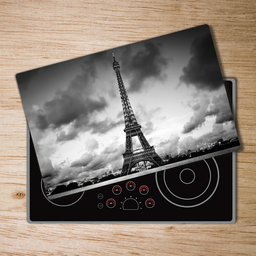 Glass chopping board Eiffel Tower Paris City