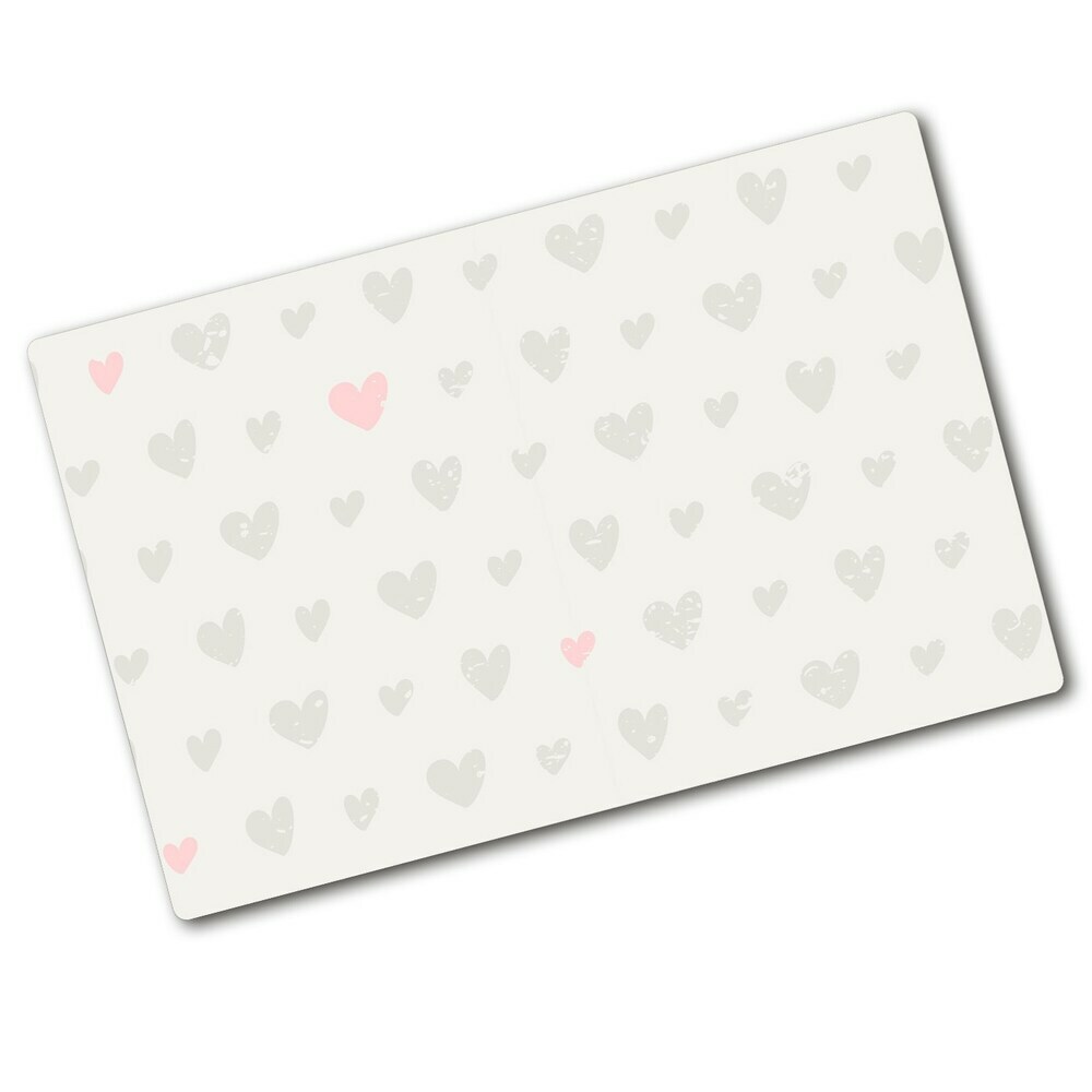 Cutting board Heart background