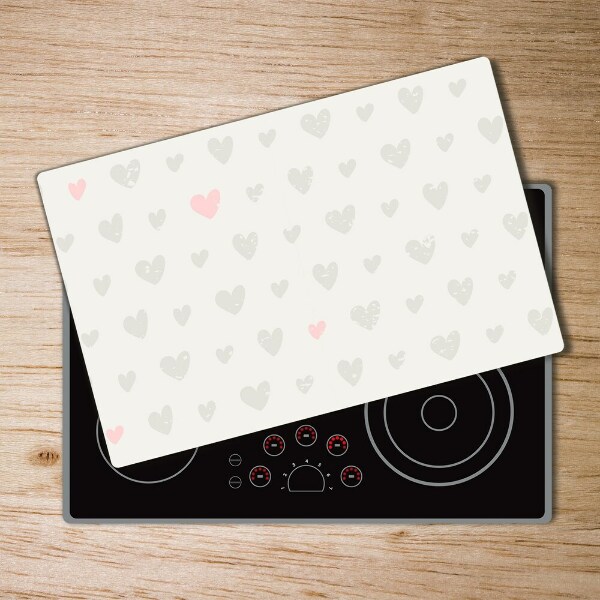 Cutting board Heart background