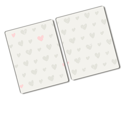 Cutting board Heart background