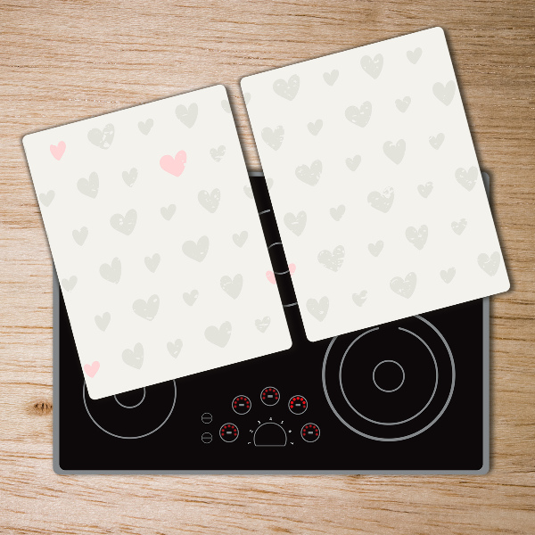 Cutting board Heart background