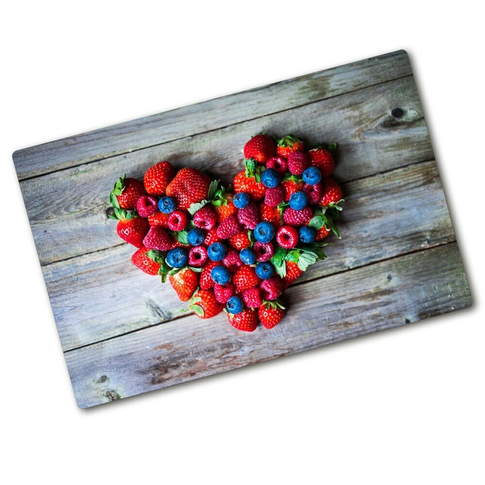 Chopping board Fruit heart